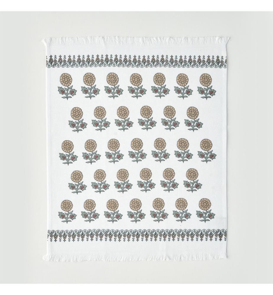 Indisches Trockentuch (2er-Pack) – mehrfarbig