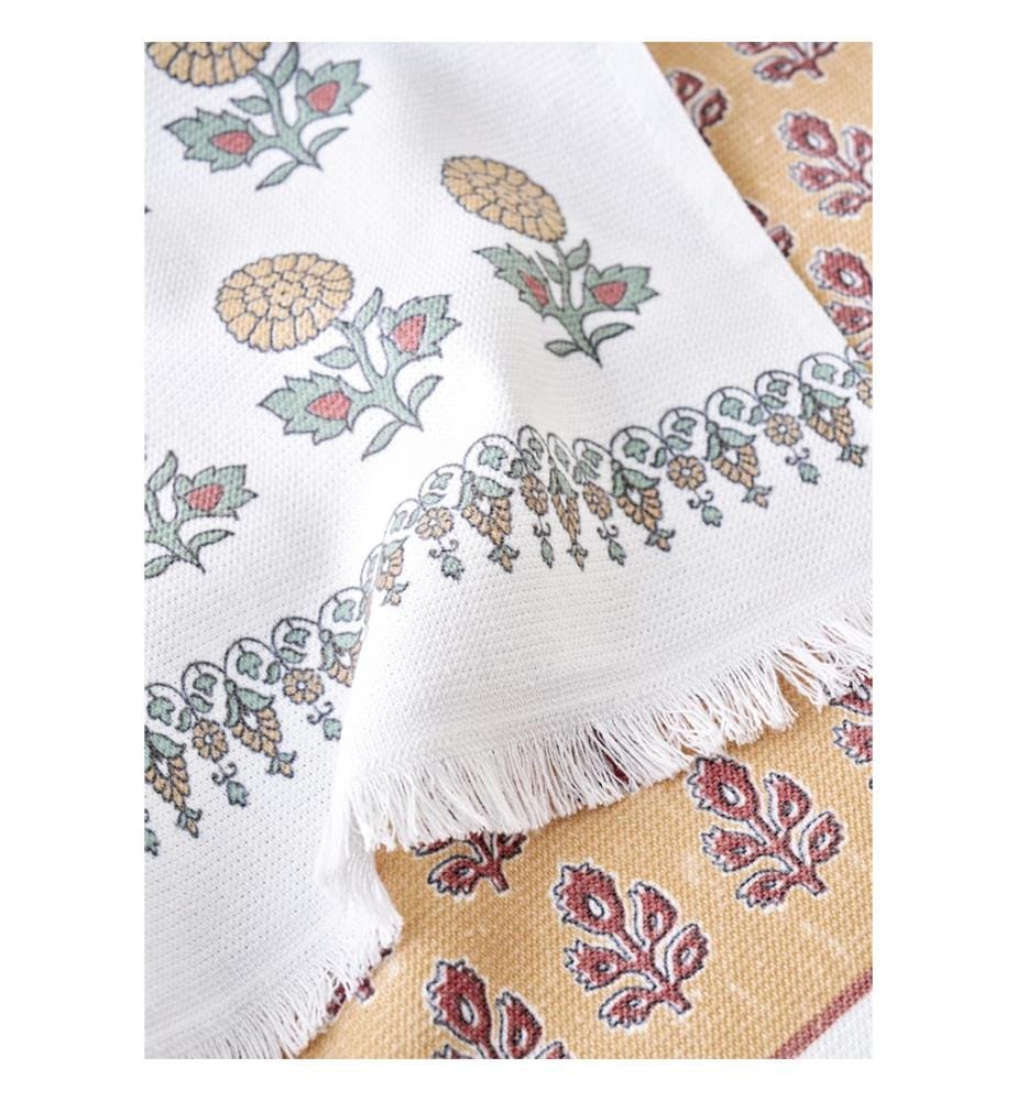 Indisches Trockentuch (2er-Pack) – mehrfarbig