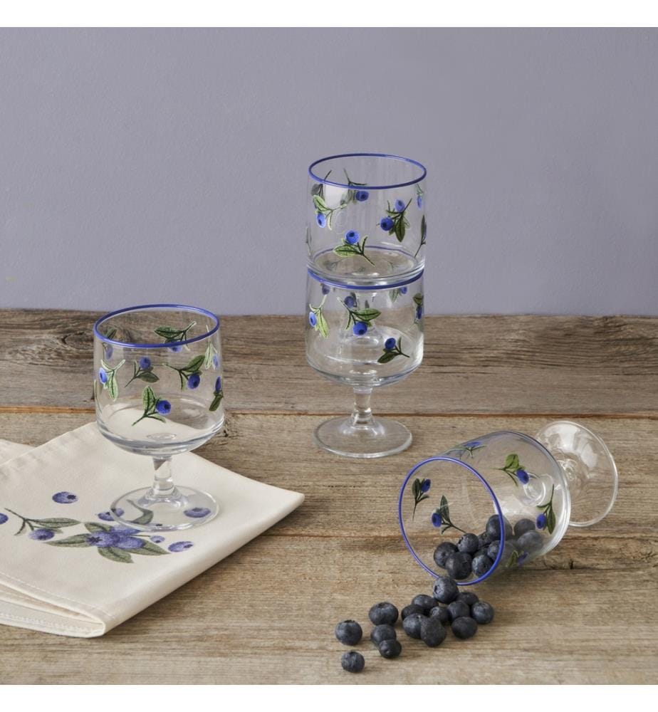 Blueberry Serviette 40x40 cm - Mehrfarbig
