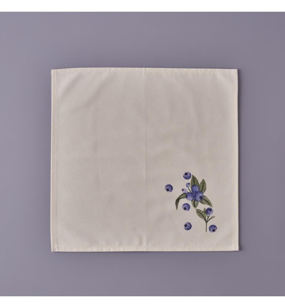 Blueberry Serviette 40x40 cm - Mehrfarbig