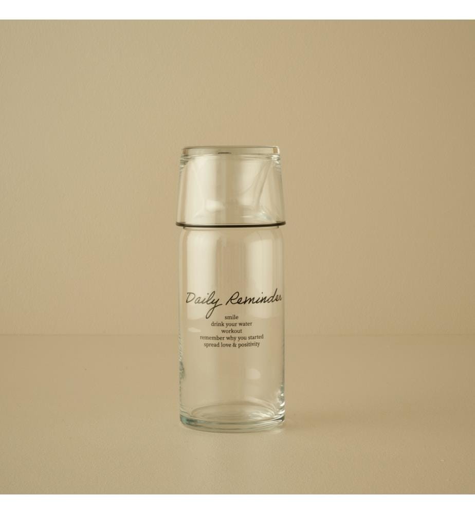 Carafe Daily Reminder 700 ml - Noir