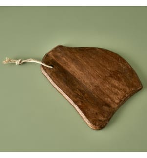 Assiette de présentation Handcraft 34x26x2 cm - Naturel