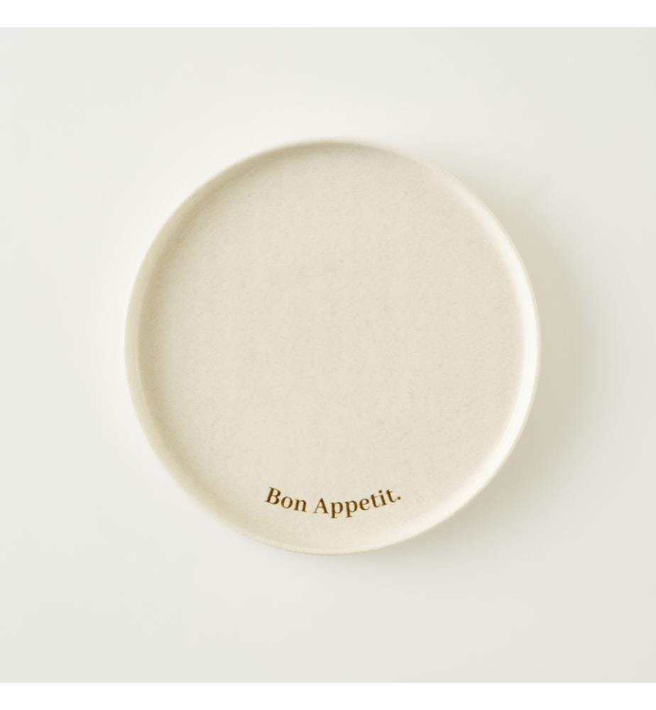 Assiette à pâtes Bon Appetit 21 cm - Crème