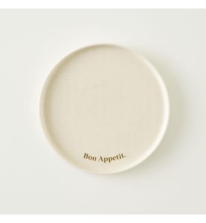 Assiette à pâtes Bon Appetit 21 cm - Crème