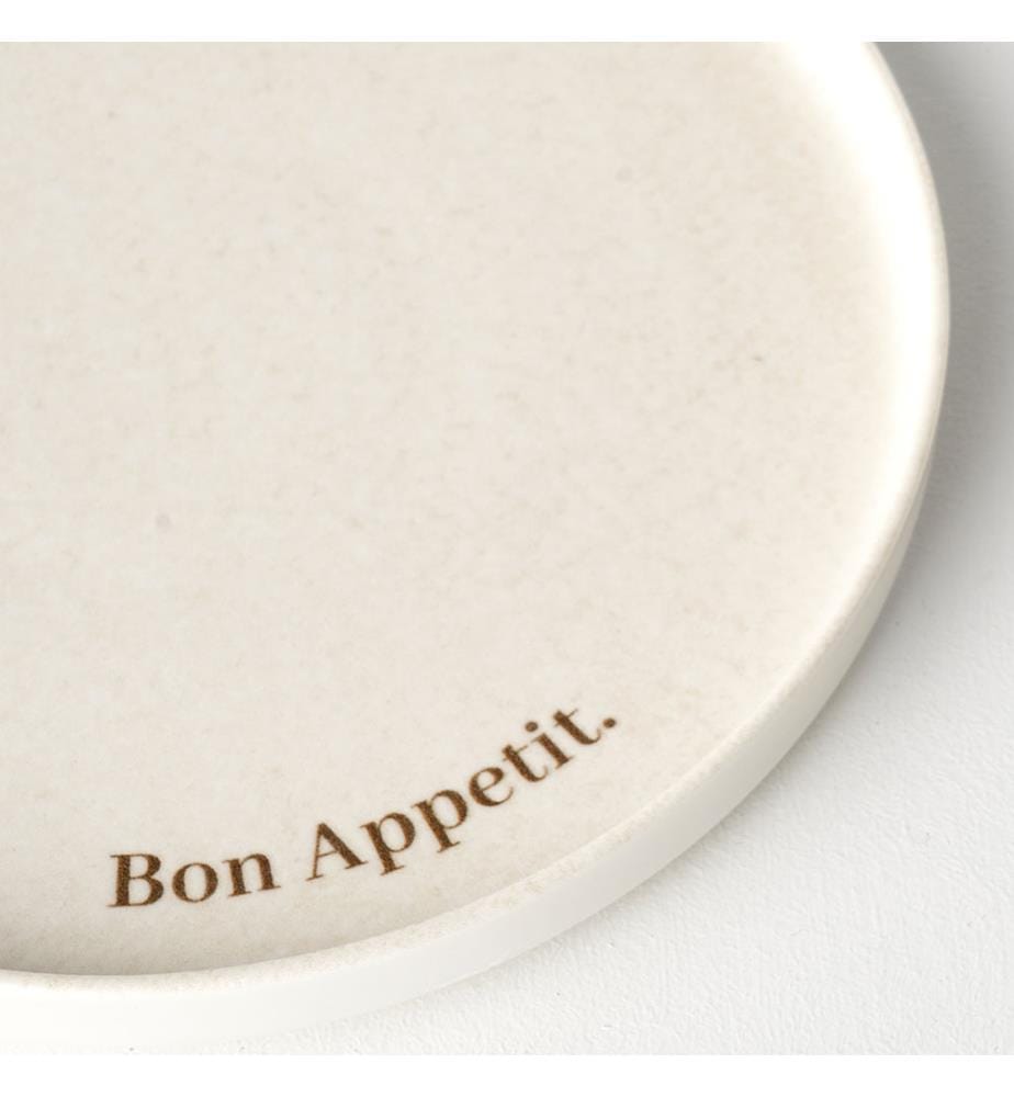 Assiette à pâtes Bon Appetit 21 cm - Crème