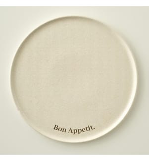 Assiette à pizza 31 cm - Crème