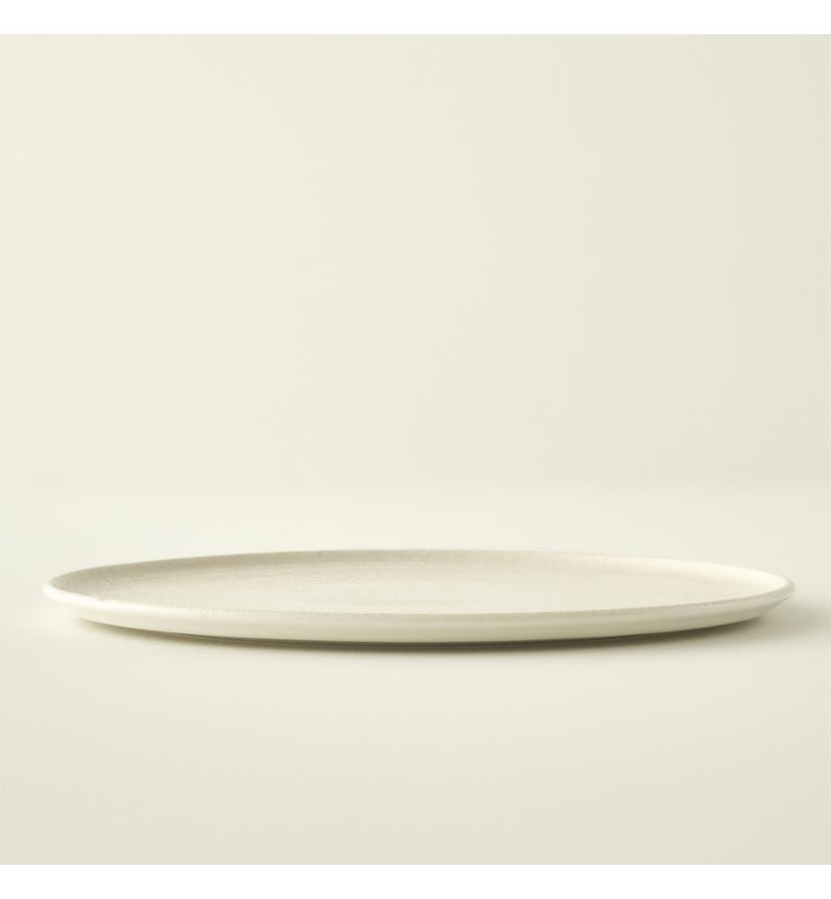 Assiette à pizza 31 cm - Crème