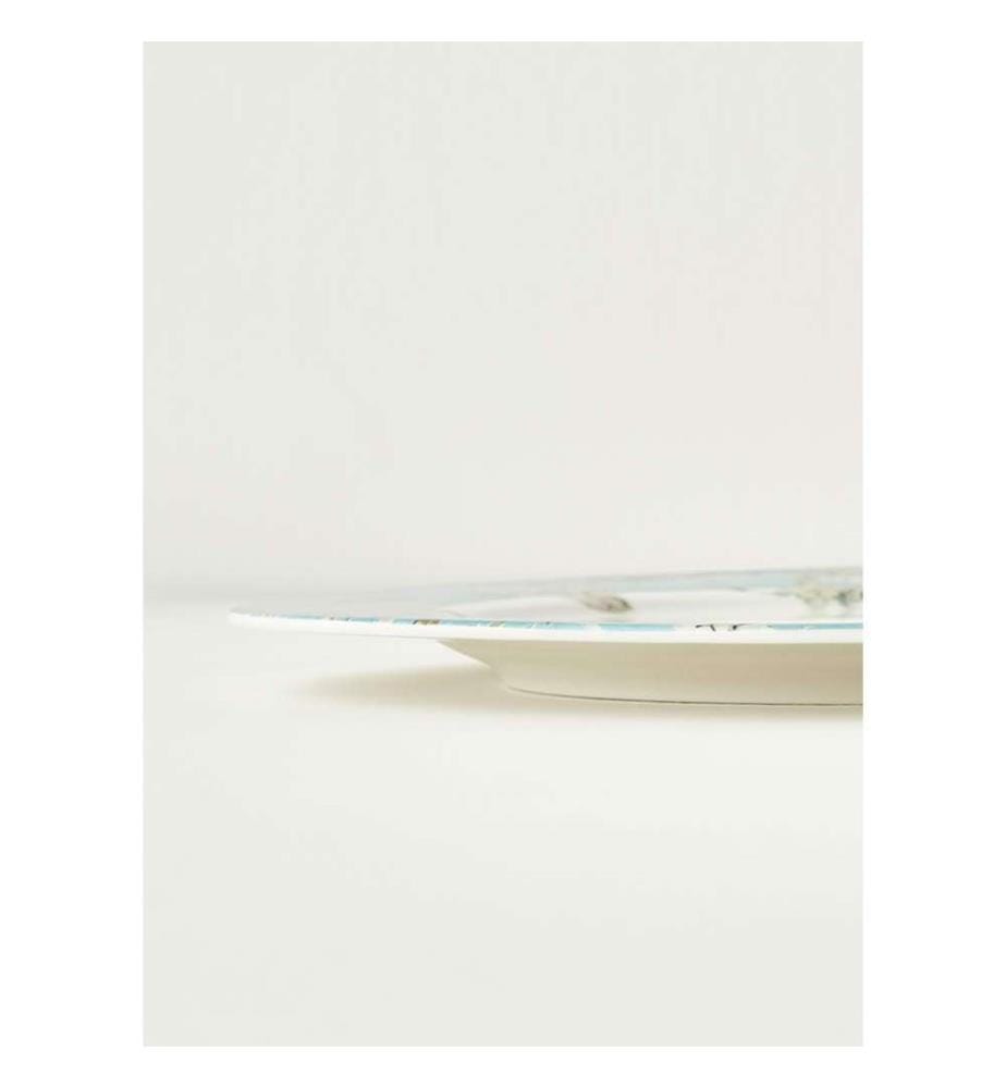 Flacher Teller Almond Blossom 27 cm - Mehrfarbig