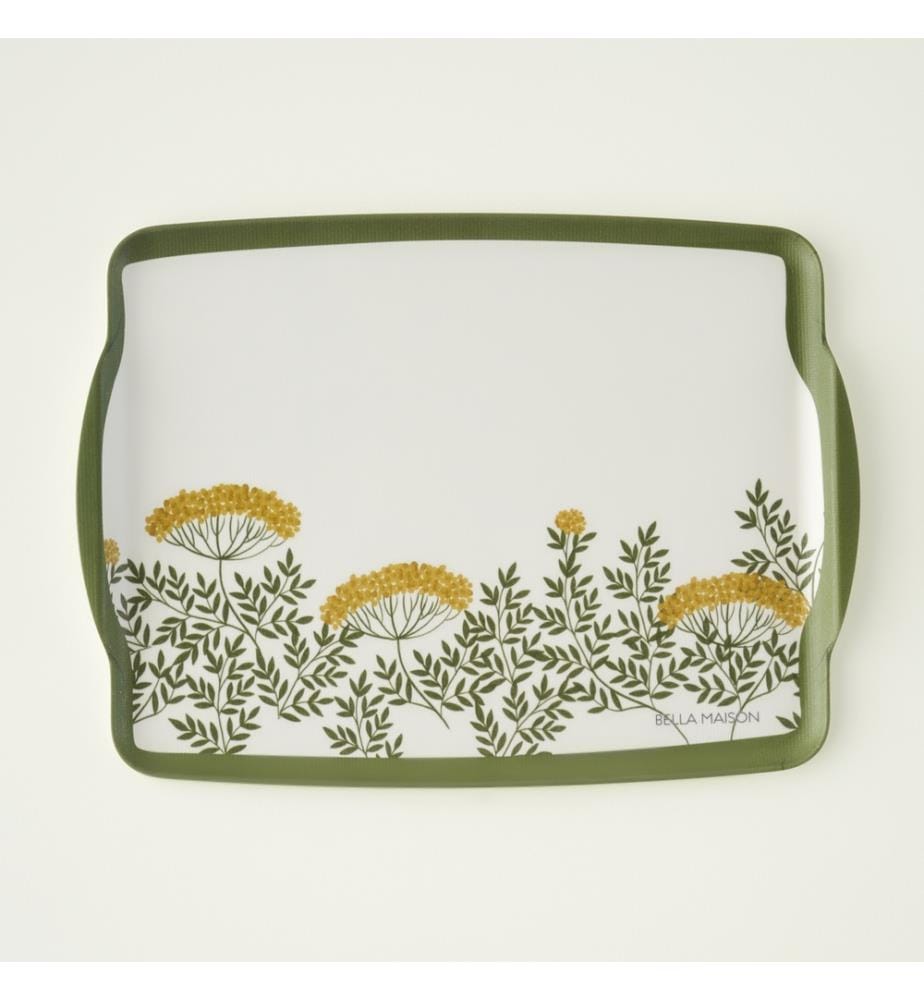 Plateau en mélamine Garden 42x31 cm - Vert