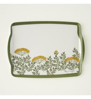 Plateau en mélamine Garden 42x31 cm - Vert