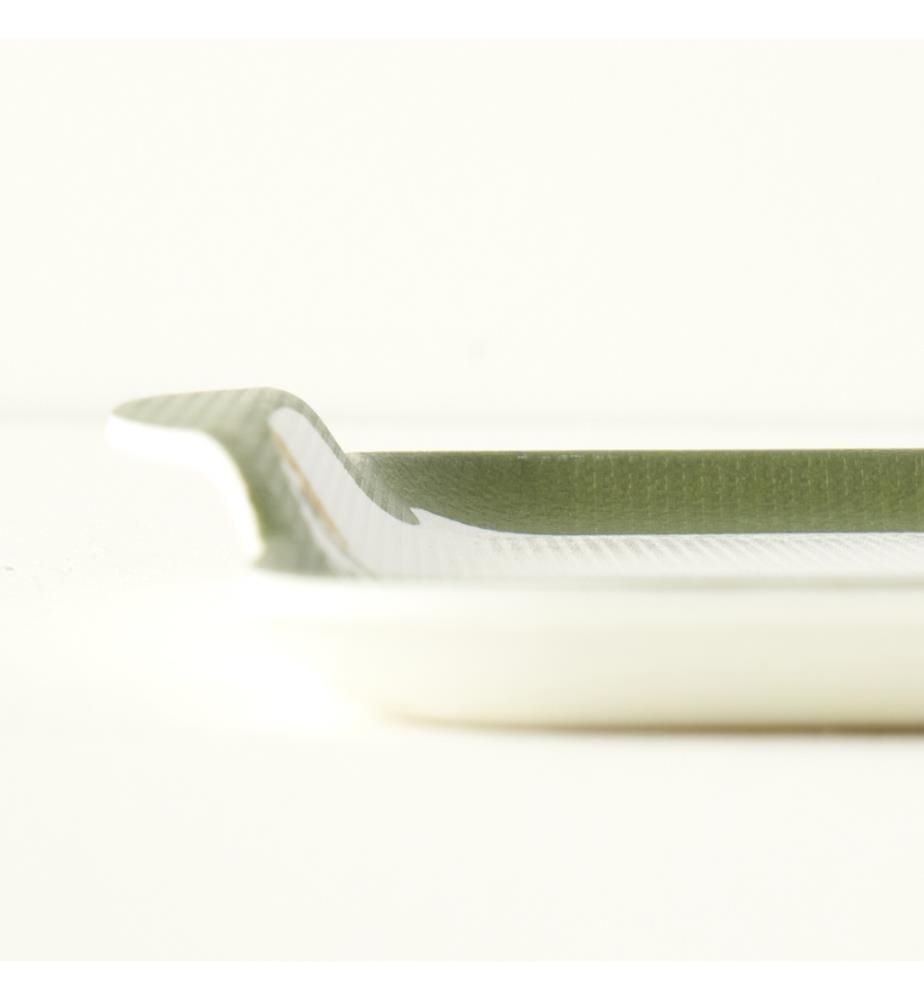 Plateau en mélamine Garden 42x31 cm - Vert