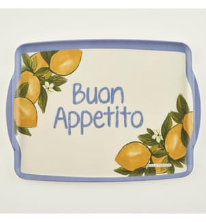 Plateau en mélamine Lemoncello 42x31 cm - Multicolore
