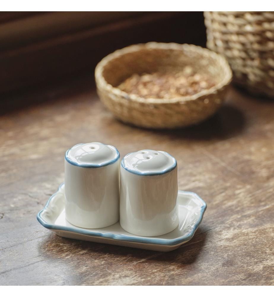 Salière et poivrière Mabel - Bleu