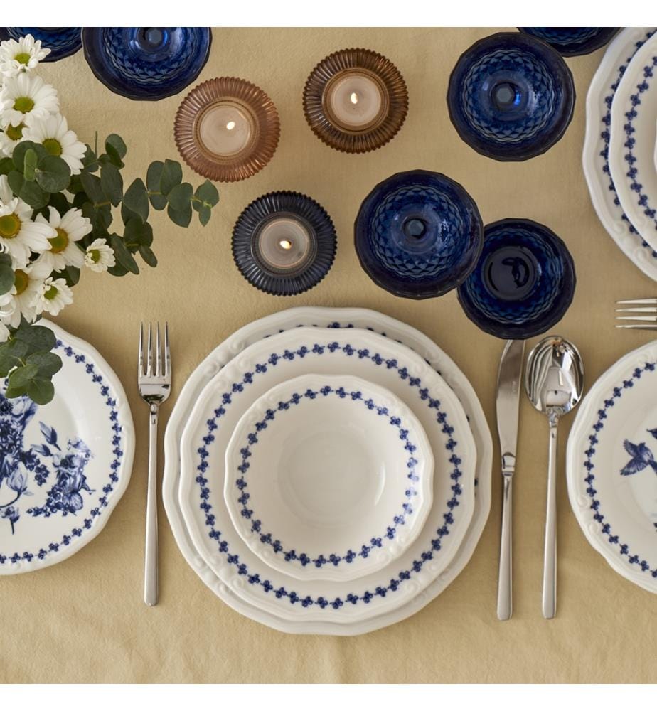 Vanessa Set petit-déjeuner 26 pièces - Bleu