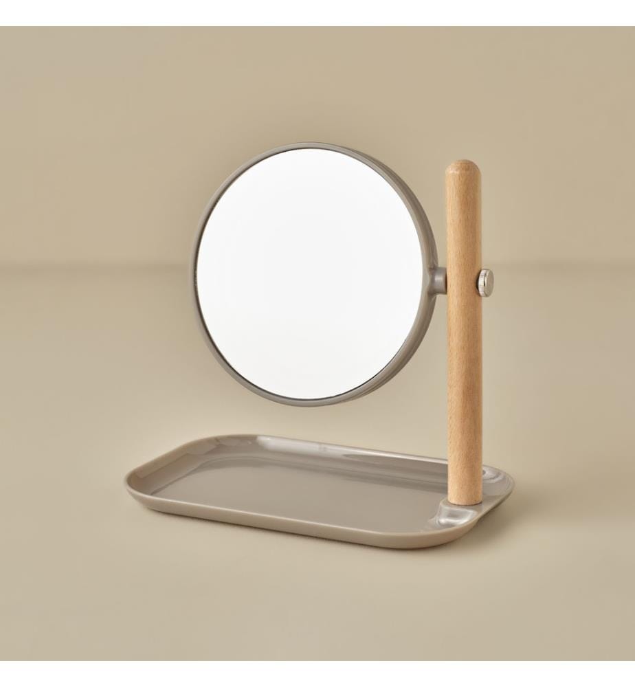 Miroir Pansy 22x14x23 cm - Gris foncé
