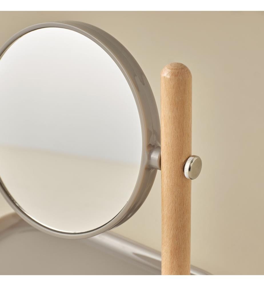 Miroir Pansy 22x14x23 cm - Gris foncé