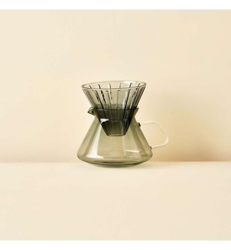 Cafetière à filtre conique - Gris