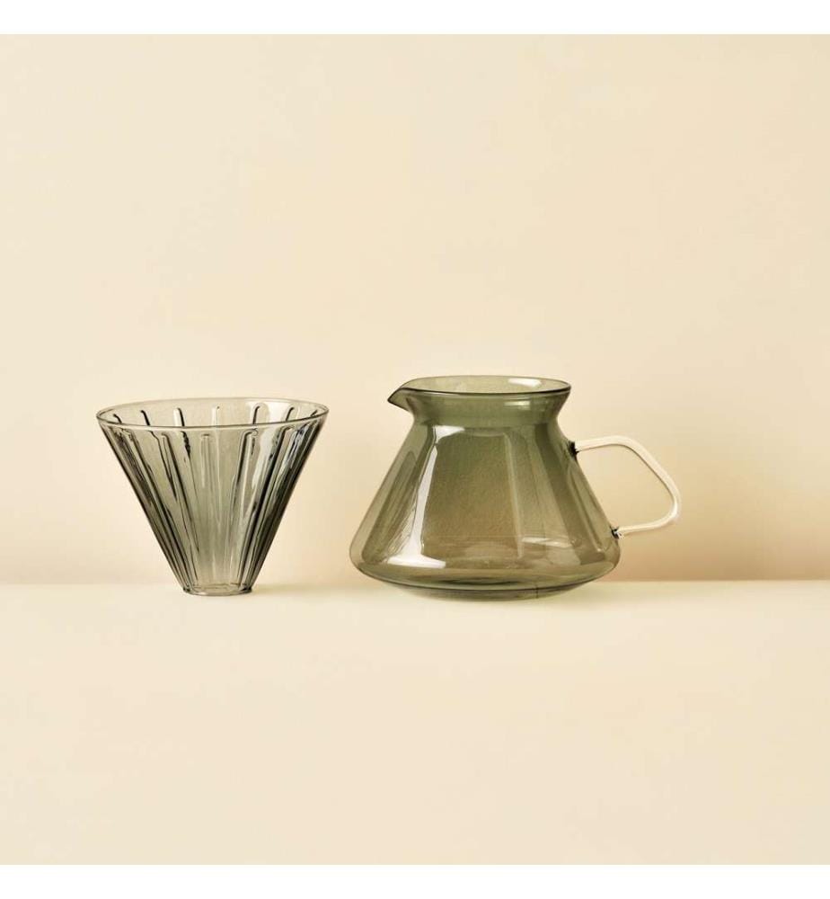 Cafetière à filtre conique - Gris