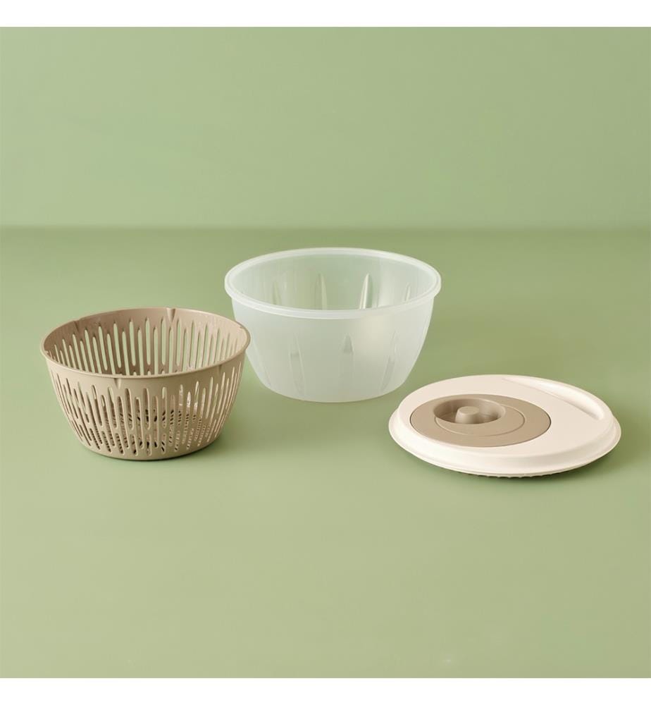 Essoreuse à salade - Beige