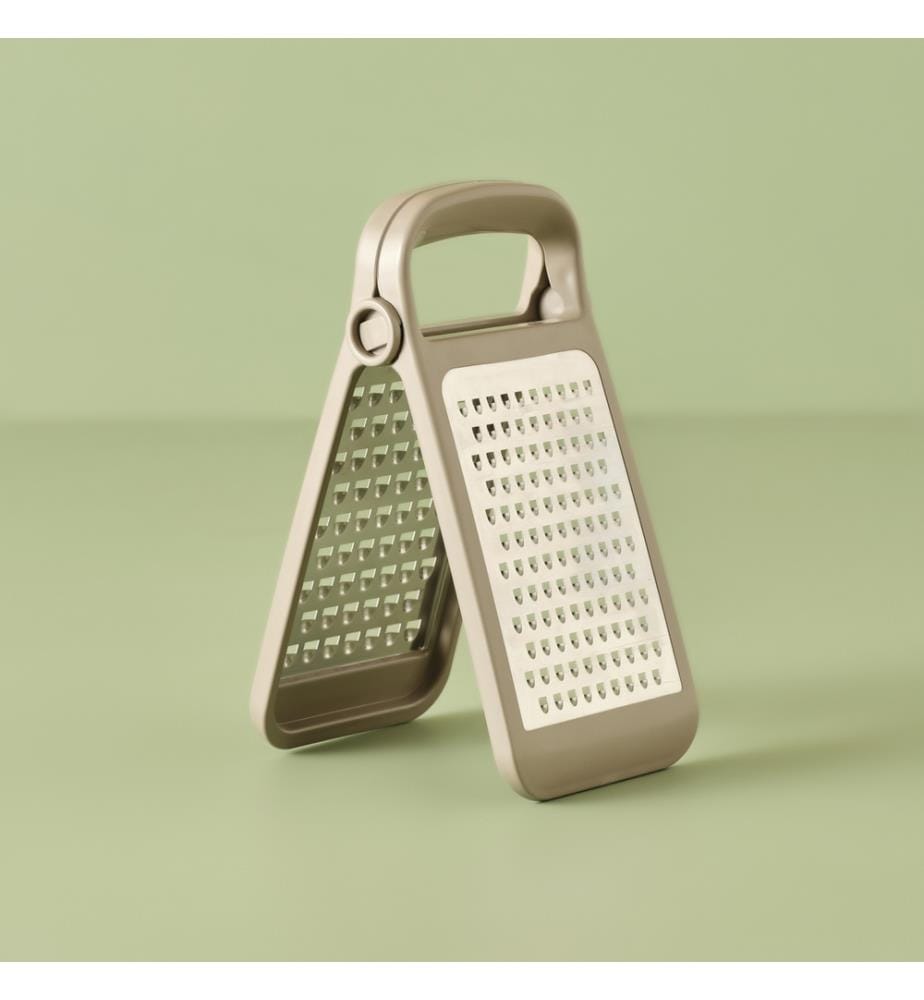 Râpe sur pied pliable Verna 10,7x22x5 cm - Beige