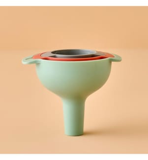Entonnoir Jorp avec filtre - Multicolore
