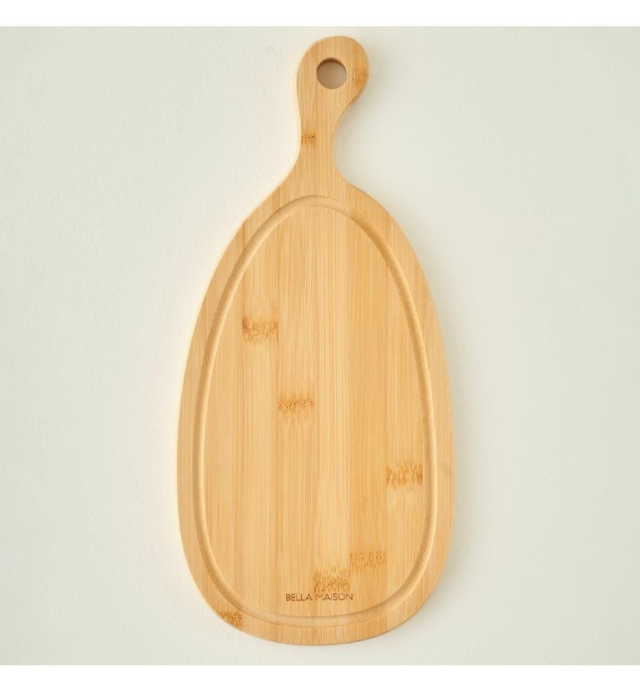 Planche à découper en bambou Lia 39x18x1,5 cm - Naturel