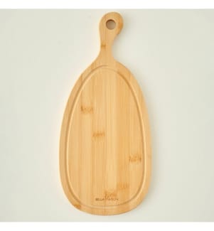 Planche à découper en bambou Lia 39x18x1,5 cm - Naturel