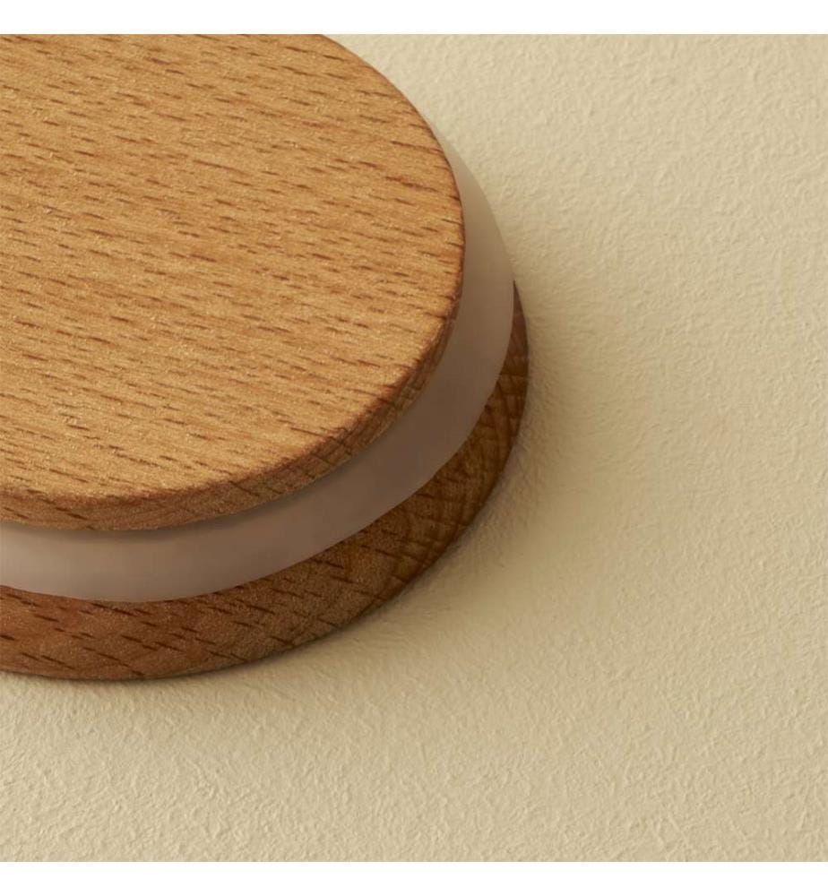 Bocal avec couvercle en bois Joye 1400 cc - Naturel