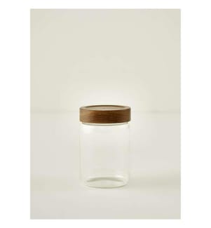 Jarre Austin avec couvercle en bois - 850 ml