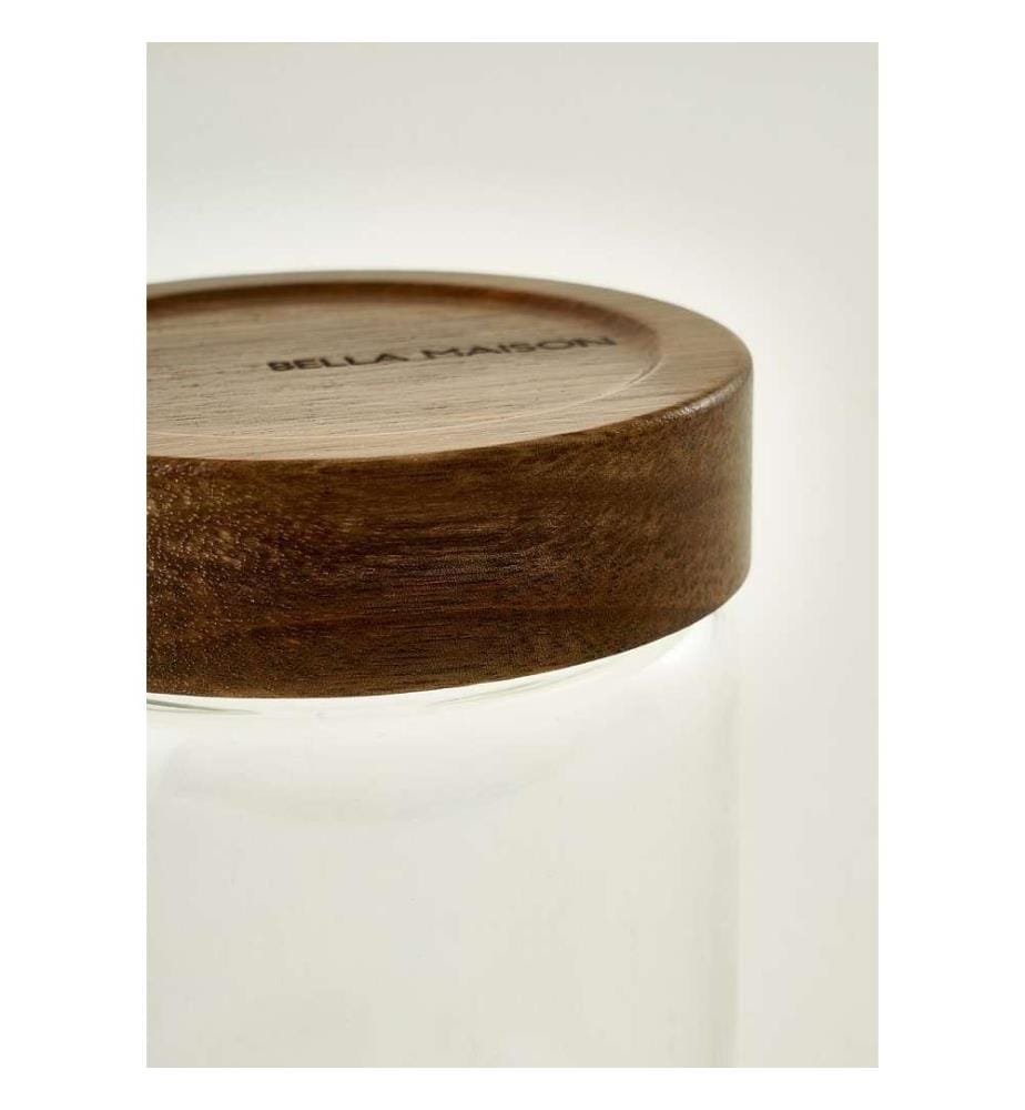 Jarre Austin avec couvercle en bois - 850 ml