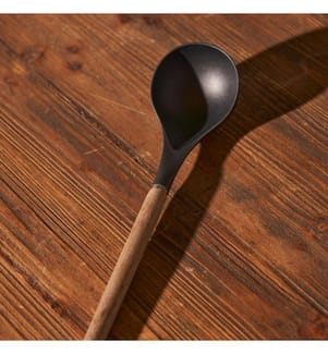 Louche à soupe Golby 32,5x7,5 cm - Noir