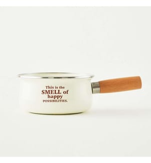 Marmite à sauce en émail Cozy - 1.6 l