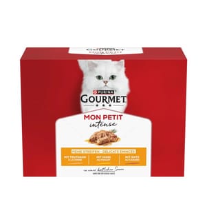 Purina Gourmet Alimentation humide Mon Petit Intense 12 x 50 g