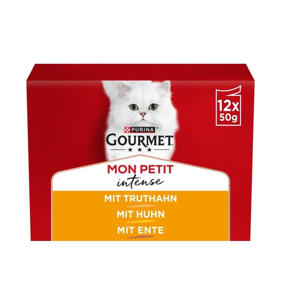Purina Gourmet Alimentation humide Mon Petit Intense 12 x 50 g