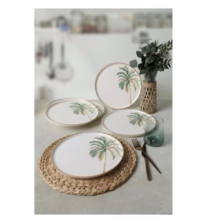 Set of 6 plates - White