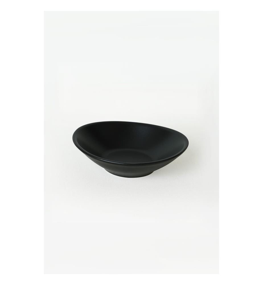 Set of 6 Ceramic Bowls - Matte Black