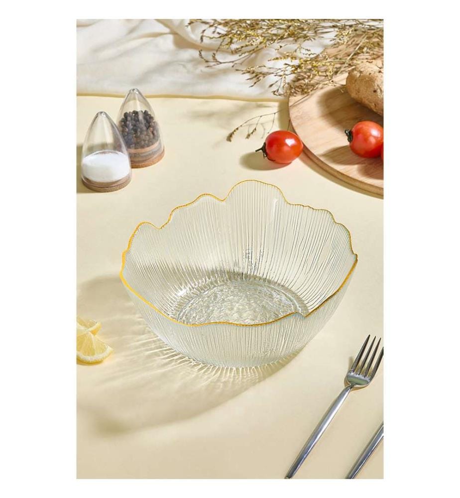 Glass Salad Bowl - Clear