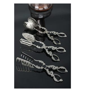 Set of 3 Clips - Silver
