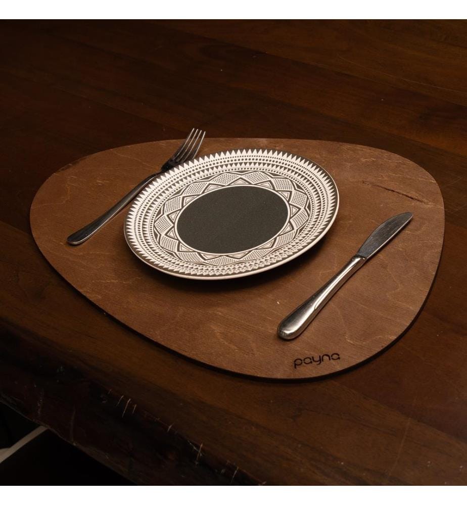 Set of 6 placemats - Wenge