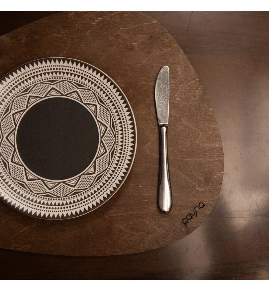 Set of 6 placemats - Wenge