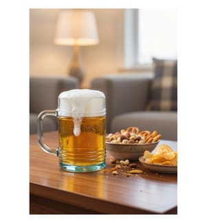 Set of 2 beer glasses - Clear