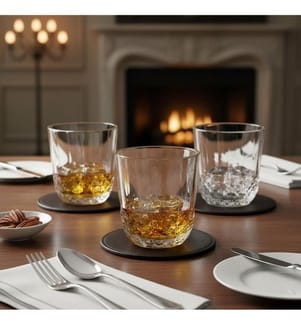Set of 6 whiskey glasses - Clear