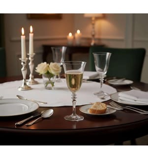 Set of 6 wine glasses - Clear