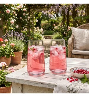 Set of 3 glasses - Clear