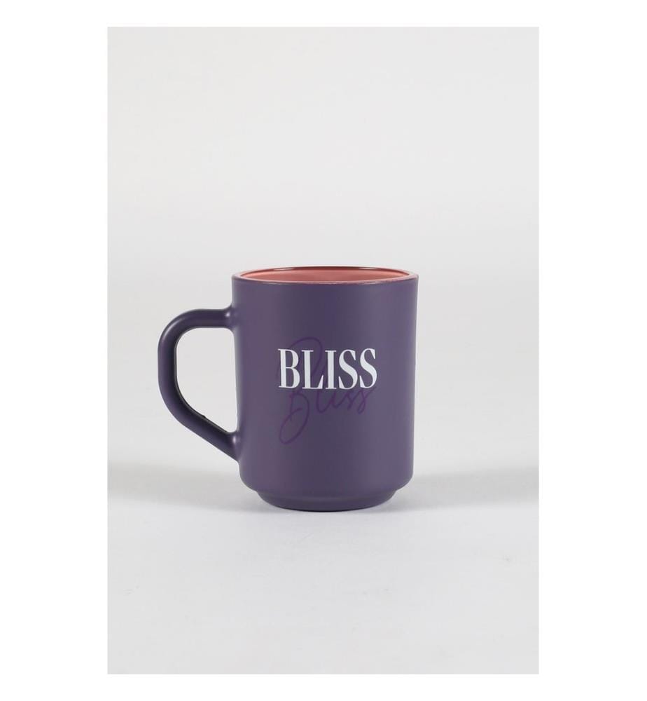 Set of 3 mugs - Pink, yellow, and purple