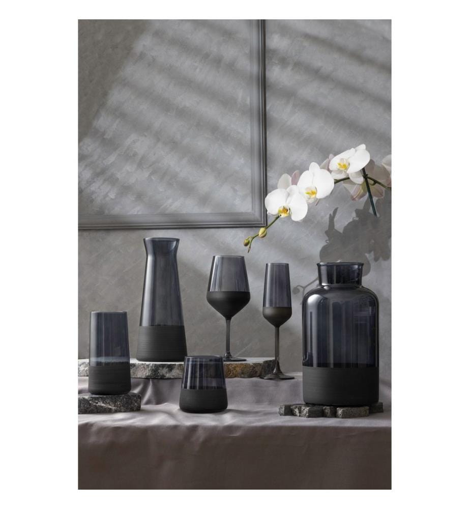 Set of 4 wine glasses - Black
