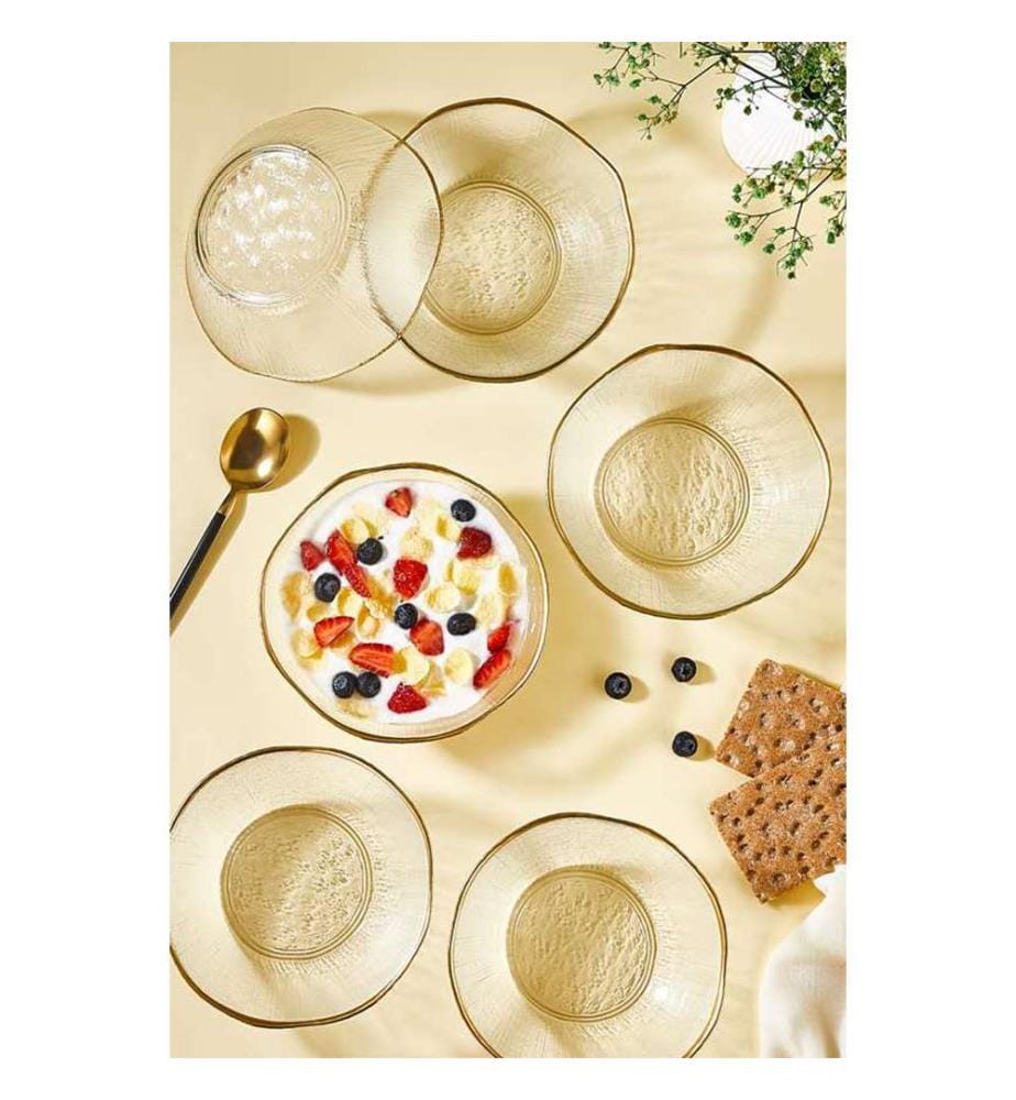Set of 6 bowls - Clear