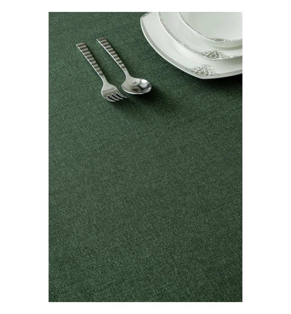 Tablecloth - Green and Walnut