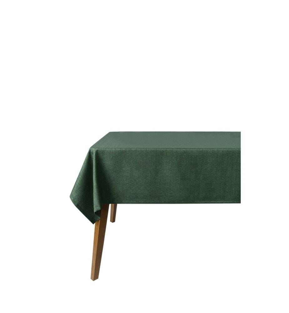 Tablecloth - Green and Walnut