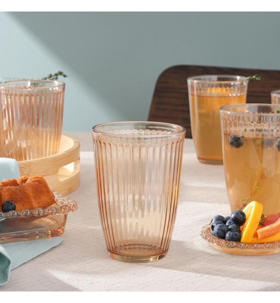Set of 6 glasses - Clear